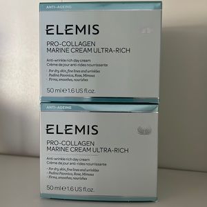 New in Box ElemisPro Collagen Marine Cream Ultra-Rich 2 pack.